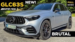 2024 MERCEDES AMG GLC 63 S E Performance 4 Cylinder Super SUV Driven FULL Review Drive Sound [upl. by Shaylyn]