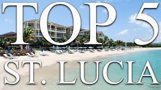 TOP 5 BEST allinclusive luxury resorts in SAINT LUCIA CARIBBEAN 2024 PRICES REVIEWS INCLUDED [upl. by Anohs725]