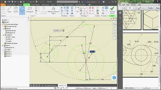 Tutorial Inventor 2017 geometrías circulares tangencias construcciones geométricas [upl. by Wycoff]