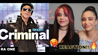 Criminal  Ra One REACTION ShahRukh Khan amp Kareena Kapoor [upl. by Liddle991]