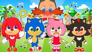 CINCO BEBÉS 🎮🎮 Con Sonic y sus amigos [upl. by Lesli]