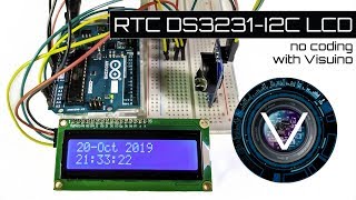 Lesson 99 Building Arduino Digital Clock using DS3231 LCD and Seven Segment Display [upl. by Htidra]