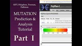 Mutational Prediction amp Analysis Tutorial PART 1 [upl. by Vander160]