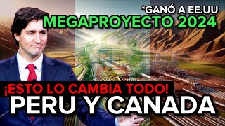 ¡Mira🇵🇪 Desde NORTEAMÉRICA anuncian CONSTRUCCIÓN de Megaproyecto GIGANTESCO en tierras peruanas [upl. by Adnuahsar]