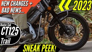 NEW 2023 Honda Trail 125  CT125 Released Sneak Peek for the USA amp Europe [upl. by Elyn700]