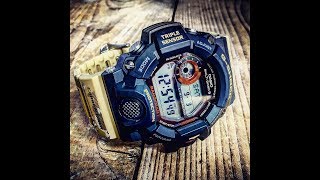 G Shock GW9400DCJ Camo Rangeman unboxing by TheDoktor210884 [upl. by Eiralc]