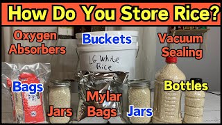 Food Storage Long Term Best Methods [upl. by Wyly643]