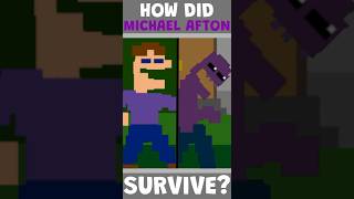 How Did Michael Afton Survive fnaf shorts [upl. by Zeculon]