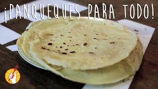 Panqueques Para Todo  Receta Súper Fácil  Tenedor Libre [upl. by Rozina]