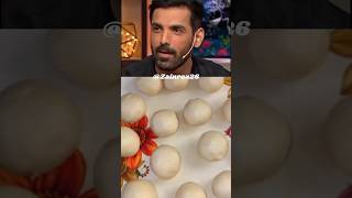 John Abraham Eats Gulab Jamun For 2 Crores 🤣 johnabraham gulabjamun viralrecipe shorts [upl. by Nnaaihtnyc408]