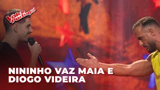 Nininho Vaz Maia e Diogo Videira  quotFoste Emboraquot  Provas Cegas  The Voice Portugal 2024 [upl. by Oab]