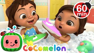 Get Ready for Bedtime with CoComelon  Ninas Bath Song  MORE CoComelon Nursery Rhymes amp Kids Songs [upl. by Tterab]