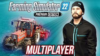 MULTIPLAYER V PRÉMIOVCE  Farming Simulator 22 Premium Expansion 08 [upl. by Aimet]