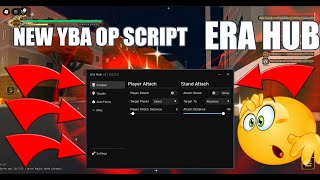 NEW OP YBA SCRIPT HUB  ERA HUB [upl. by Ferri62]