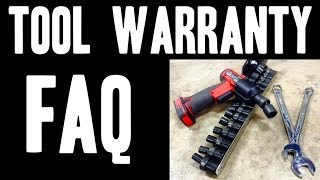 FAQ  Tool Warranty What you need to know [upl. by Janenna784]