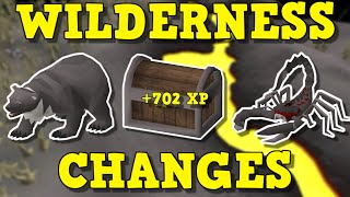 Massive Wilderness Changes  IM EXTREMELY EXCITED OSRS [upl. by Morry]