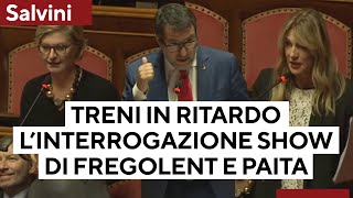 Linterrogazione show di Fregolent e Paita quotI treni sono in orario Siamo oltre Maria Antoniettaquot [upl. by Amarillis]