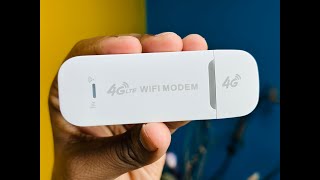 4G LTE WiFi Modem Support All Bangladesh SIM Cards White Color [upl. by Nylorac750]