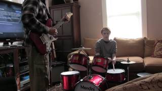 Chandlers First Attempt at Drums [upl. by Ole]