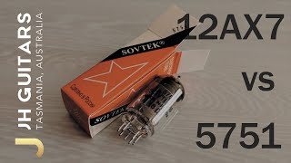 5751 vs 12AX7 Fender Blues Deluxe V1 SovtekFender Tubes  Russian Valve JH Guitars Australia [upl. by Llecrup]