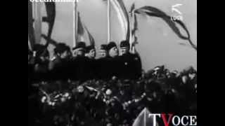 Discorso del Duce Benito Mussolini a Pomezia 2541938 e Aprilia 471938 [upl. by Katina646]