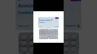 Cardace 5 mg tablet uses in hindi  Ramipril 5 mg tablets  high bp shorts [upl. by Gilleod]