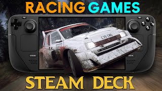 Top Racing Games for Steam Deck [upl. by Anavas]