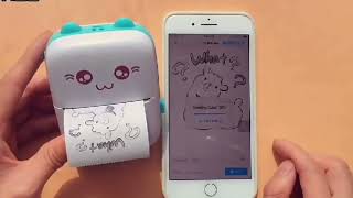 Bansal Mini Pocket Printer Gifts for kids Portable Thermal Printer PHOTONotesQR Codes [upl. by Agnew]