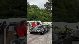 Pagani Huayra R at goodwood fos pagani huayrar goodwoodfestivalofspeed carsofyoutube theocarz [upl. by Peti]