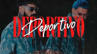 BLESSD ANUEL AA – DEPORTIVO Letra [upl. by Ertemed]