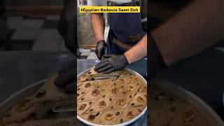 How to Make Easy Egyptian Basbousa 🍰  No Eggs Coconut Recipe shorts ytshorts [upl. by Hendrik244]