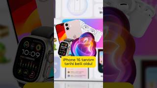 iPhone 16 tanıtım tarihi kesinleşti reklam [upl. by Aynik]