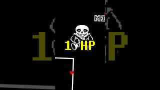 Sans has more than 1 HP… kind of [upl. by Au]