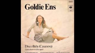 GOLDIE ENS  DISCO BABY Casanova Rare Austropop 1976 [upl. by Neetsirk139]