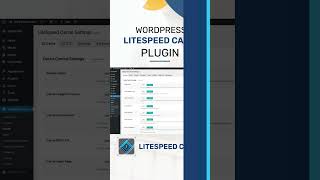 LiteSpeed Cache Plugin 2024 wordpress website litespeedcache freeplugins [upl. by Ammej258]