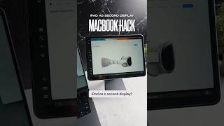 Macbook Hack Use your iPad as a Second Display 🤯 [upl. by Questa]