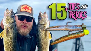 Ned Rig WALLEYE fishing tips you NEED to know [upl. by Wadesworth]