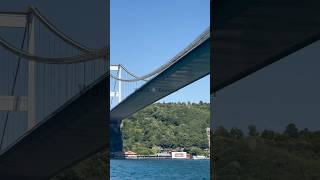 Bosphorus bridge in Turkey🇹🇷 Istanbul that is similar to San Francisco bridge in the United States [upl. by Kra]