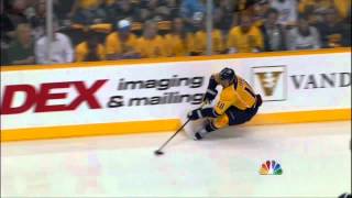 How not to get Kronwalled Detroit Red Wings vs Nashville Predators 41312 NHL Hockey [upl. by Semaj633]