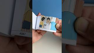 Shizuka and nobita flipbookanime flipbook doremon shizuka [upl. by Burris901]