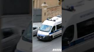 Polizia in Azione Polizia Municipale con Fiat Ducato Infortunistica  Police Van [upl. by Uolymme]