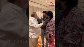 Celebrities attend the wedding reception of Nimisha and Vishnu NM  NIKIL MURUKAN [upl. by Mathis]