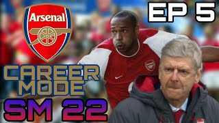 Playing Like 0304 ARSENAL Arsenal Career Mode SM 22 [upl. by Yardna80]