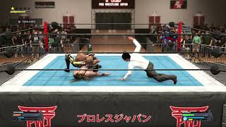 Ricochet vs Wolfgang  WWE 2K24 Japan Hall [upl. by Hehre969]