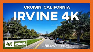 Relaxing Driving Tour 4K  Irvine California [upl. by Aneg211]