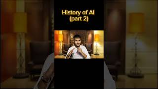 History of artificial intelligence  TusharwithAI  story of AI ai shorts ytshorts [upl. by Ellenid]