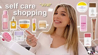 lets go self care shopping for viral products [upl. by Ahsie]