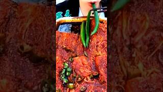 Asmr Spicy Food Eating  Chilli Eating [upl. by Merridie]