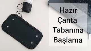 Hazır Çanta Tabanına Başlama 🥰 hazırçantatabaninabaşlama çantatabanı örgüçanta kolayçantaörme [upl. by Dewhirst498]