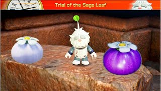 Completing the Trial of the Sage Leaf in Pikmin 4 [upl. by Yecnuahc722]